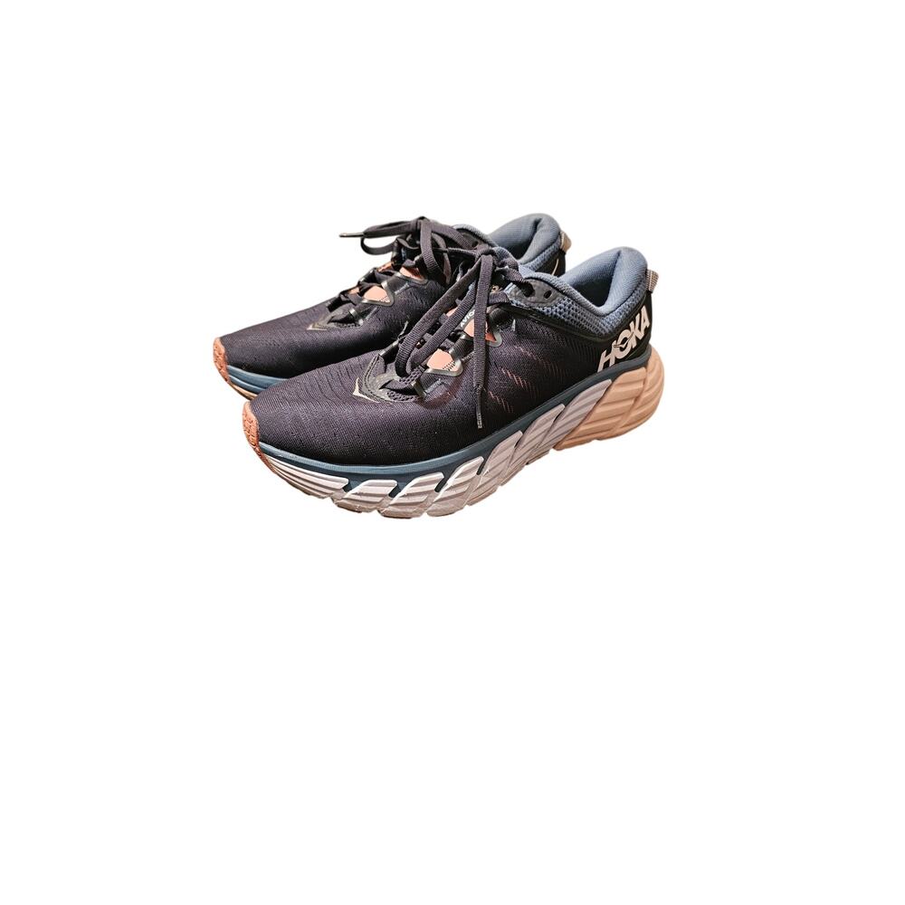 Hoka One One Gaviota 3 Road Running Shoes Lightweight Ombre Blue Women Sz 7.5B
